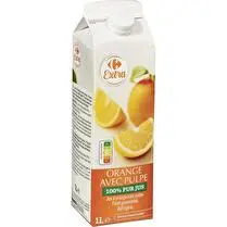 Carrefour, Pur jus d'orange