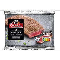 Charal, Viande bovine : Steak ***   x 2