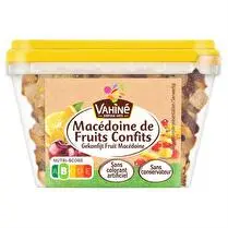 Vahiné, Macedoine de fruits confits