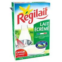 Régilait, Lait écrémé en poudre