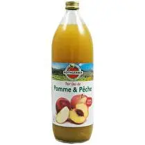 Ferme fruitière Rothgerber, Jus pomme peche