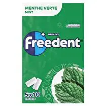 Freedent, Chewing-gum chlorophylle 5 x 10 dragées