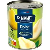 St Mamet, Poire williams au sirop