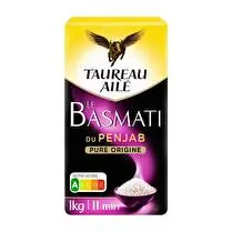Taureau ailé, Riz Basmati du Penjab