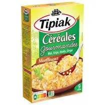 Tipiak, Céréales gourmandes blé, soja, maïs & orge