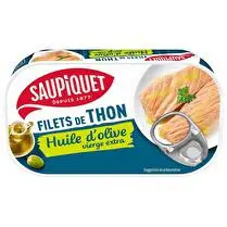 Saupiquet, Filets de thon à l'huile d'olive 1/6