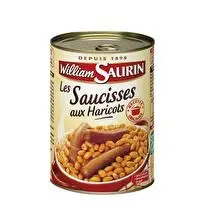 William Saurin, Saucisses aux haricots 1/2
