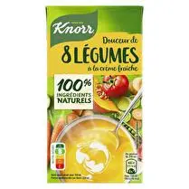 Knorr, Soupe douceur 8 légumes à la crème fraîche