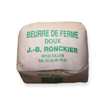 JB Ronckier, Beurre fermier
