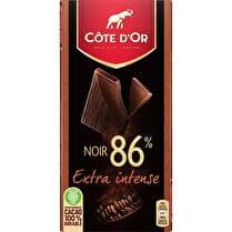 CÔTE D'OR Chocolat noir intense 86%