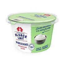 Alsace Lait, Fromage blanc nature 7.8% MG
