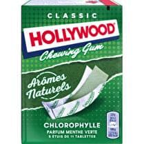 HOLLYWOOD Chewing-gum menthe verte  x5