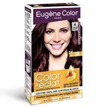 Eugène color, Coloration N°4 châtain acajou