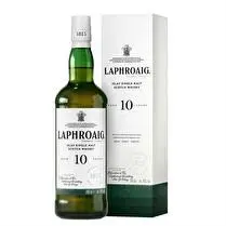 Laphroaig, Islay single malt scotch whisky 10 ans