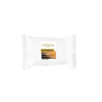L'Oréal, Lingettes démaquillantes visage peau mature pro-calcium huile d'amande douce Age Perfect