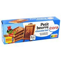 CORA Petit beurre tablette chocolat lait