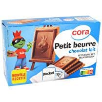 CORA Petit beurre tablette chocolat au lait