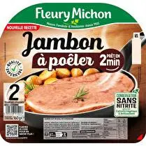 Fleury michon, Le Jambon cuit à poëler 2 tranches