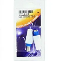 Votre rayon propose, Fiche coaxiale mâle +femelle d9 5mm