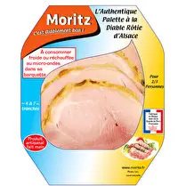 Moritz, Palette d'Alsace rotie. Environ 400g