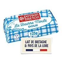 Paysan breton, Beurre moulé doux