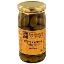 Patrimoine gourmand, Olives vertes picholines