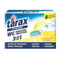Tarax, Tablettes wc triple action x8