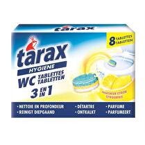 TARAX Tablettes wc triple action x8
