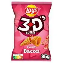Benenuts, 3D's - Biscuit apéritif goût bacon