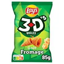 Benenuts, 3D's - Biscuits apéritif  goût fromage