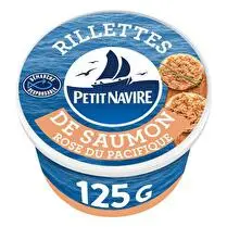 Petit navire, Rillettes de saumon démarche responsable 1/6