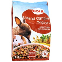 Cora, Menu complet pour rongeurs