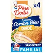 Père dodu, Cordon bleu de dinde x 4
