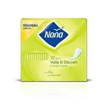 Nana, Protège-slips voile si discret pliés