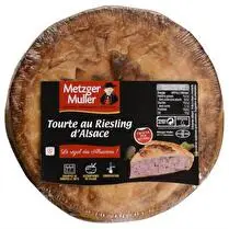 Metzger Muller, Tourte au Riesling d'Alsace pur beurre