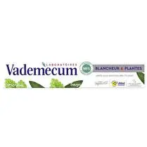 Vademecum, Dentifrice blancheur & plantes