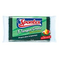 SPONTEX Tampon-gratte stop graisse