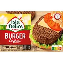 Isla délice, Burgers original halal