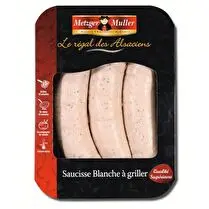 Metzger Muller, Saucisse blanche à griller aux herbes x 3