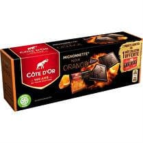 CÔTE D'OR Mignonnette chocolat noir orange
