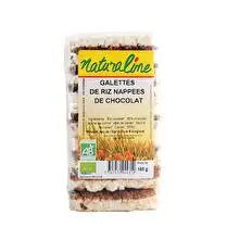 Naturaline, Galettes de riz nappées de chocolat