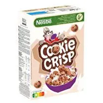 Nestlé, Céréales Cookie Crisp biscuit pépites saveur chocolat