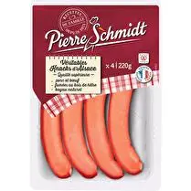 Pierre Schmidt, Knacks d'alsace x4 220g