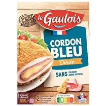 Le gaulois, Escalopes de cordon bleu de dinde x 2