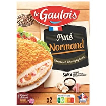Le gaulois, Panés dinde recette Normande x 2