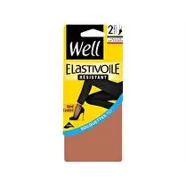 Well, Socquette Elastivoile Resistant x2, Ibiza, TU