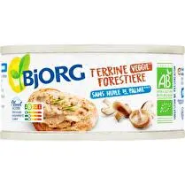 Bjorg, Terrine forestière BIO