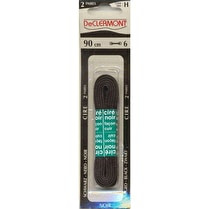 Votre rayon propose, Lacet rond ciré noir 90cm x2
