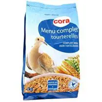 Cora, Menu complet tourterelles
