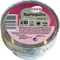 Cora, Ramequins aluminium